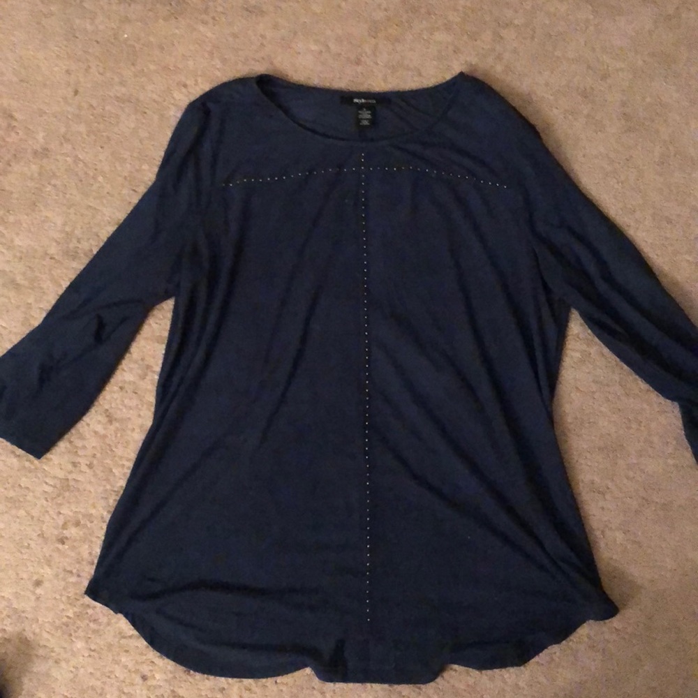 Style & Company velvet top